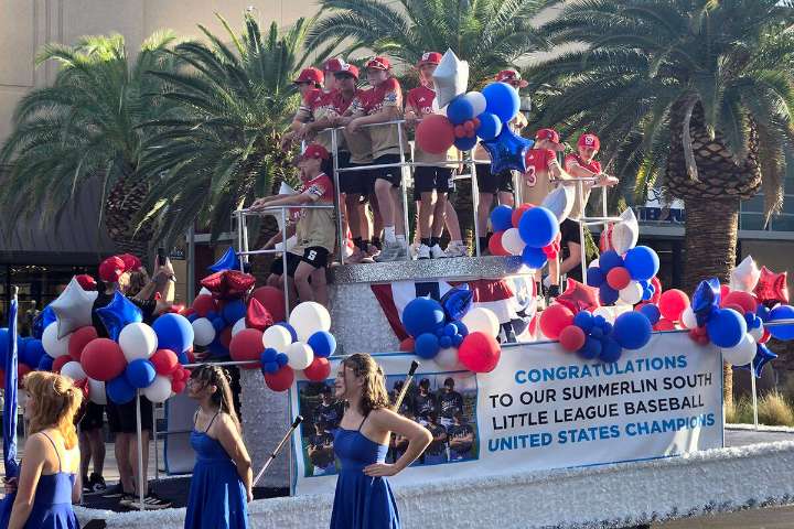 Little League World Series: Las Vegas Summerlin South honored with parade