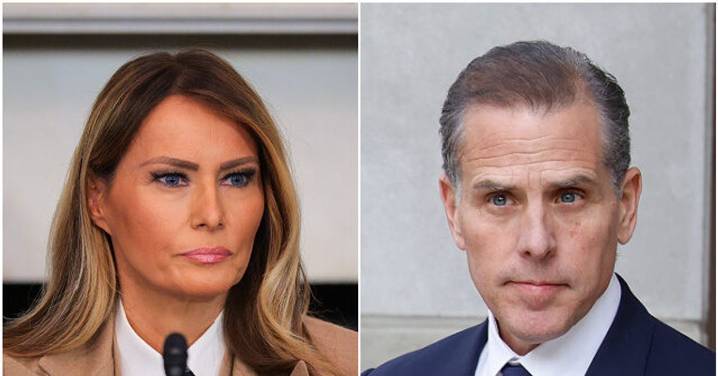 Melania Trump exige a Hunter Biden retractarse de dichos "obscenos" sobre Epstein