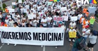 “No es un favor, es una obligación”: La manifestación nacional por medicinas contra el cáncer