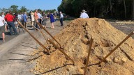 Groundbreaking for roundabout at River Road in Wilmington