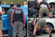 DC migrant David Perez-Teofani who tried to run from federal officers in viral video was previously arrested for child sex crimes and entered US illegally 3 times