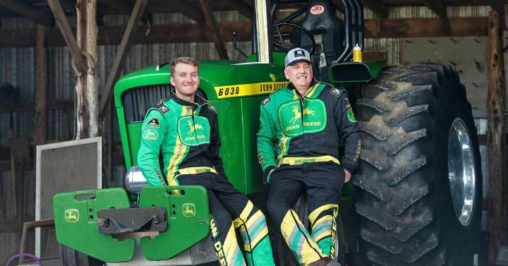 Loud and proud: Father-son team to compete again at modified tractor pull on Sunday