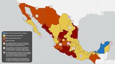 Alerta de EU por terrorismo podría afectar al turismo en México