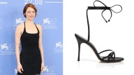 Emma Stone Rewears Manolo Blahnik Sandals at the Venice Film Festival