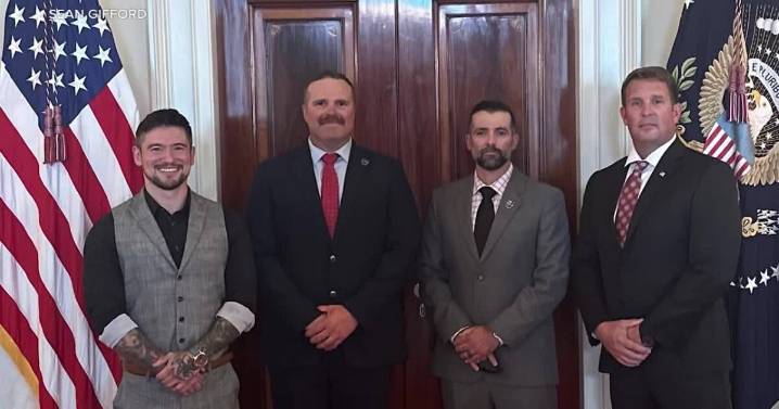 Montana Purple Heart recipient honored at the White House