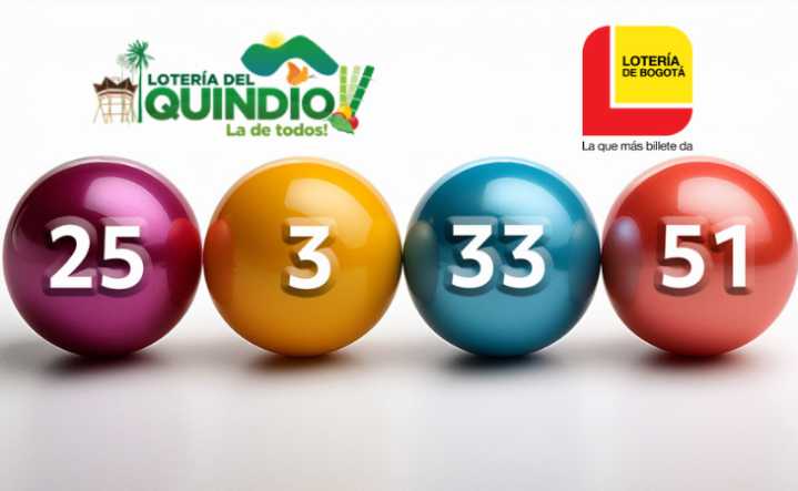 Resultados Lotería de Bogotá y Quindío del 28 de agosto: números ganadores