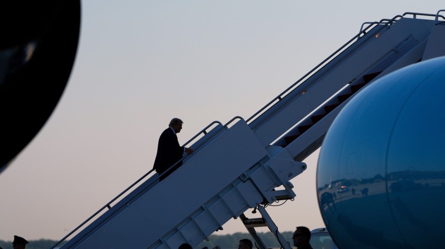 Live updates: Trump heads to Alaska to for crucial meeting with Putin