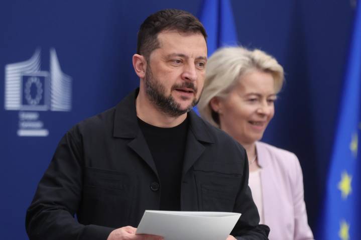 Von der Leyen y otros líderes europeos acompañarán a Zelenski en su reunión con Trump