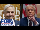 'BE CAREFUL, WE'RE WATCHING YOU!': Trump goes after George Soros and his son