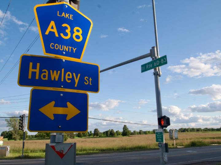 State and village spar over unlit Mundelein intersection
