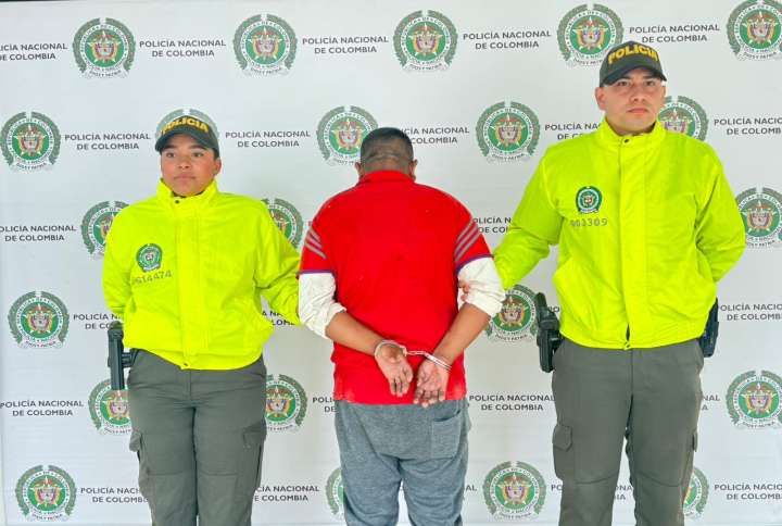 Fue capturado por acto sexual con menor de 14 años edad en Inírida