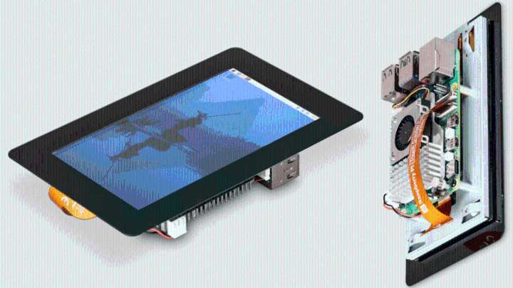 Raspberry Pi's new official touchscreen display is just 5 inches