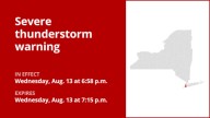 NYC weather update: Thunderstorms with damaging winds in Brooklyn and Manhattan Wednesday