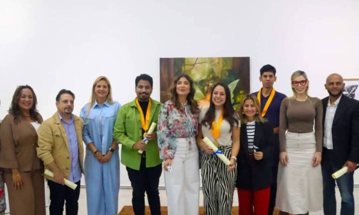 Premiados ganadores del I Salón Nacional de Ilustración Carabobo 2025
