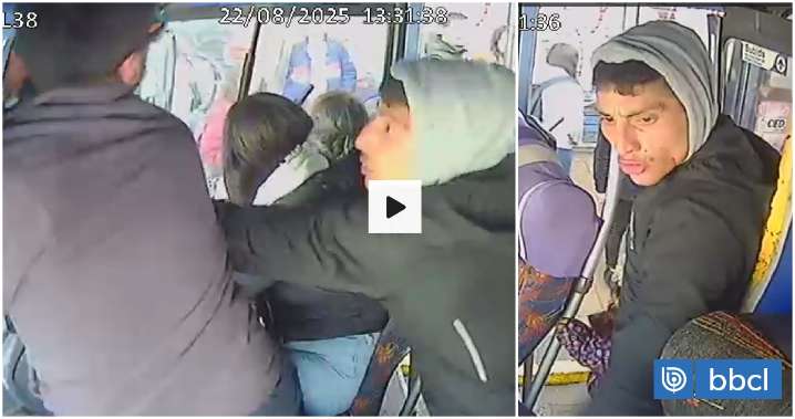 Hombre agrede a chofer de micro en Concepción: quería que niña viajara en asiento de copiloto