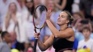 A US Open ring: Fan proposes in the stands during Aryna Sabalenka's match