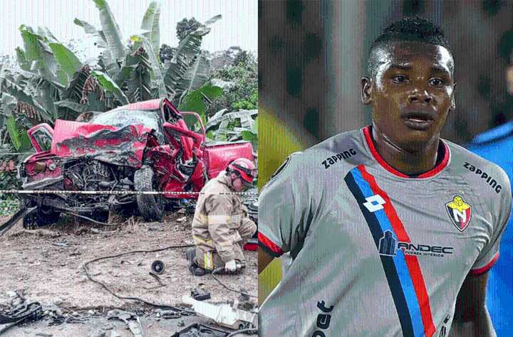 Conmoción en Ecuador por la muerte de un futbolista en un accidente