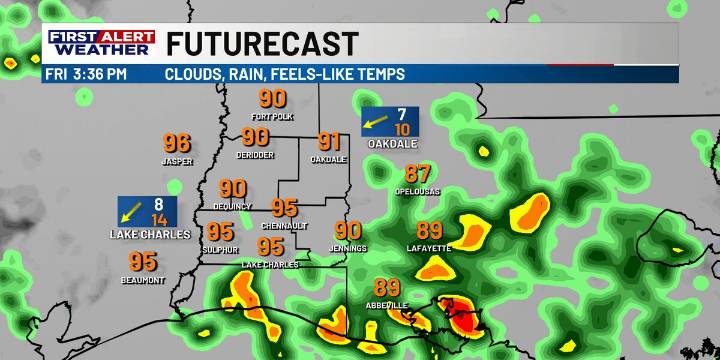FIRST ALERT FORECAST: Scattered storms ahead for the early Labor Day weekend