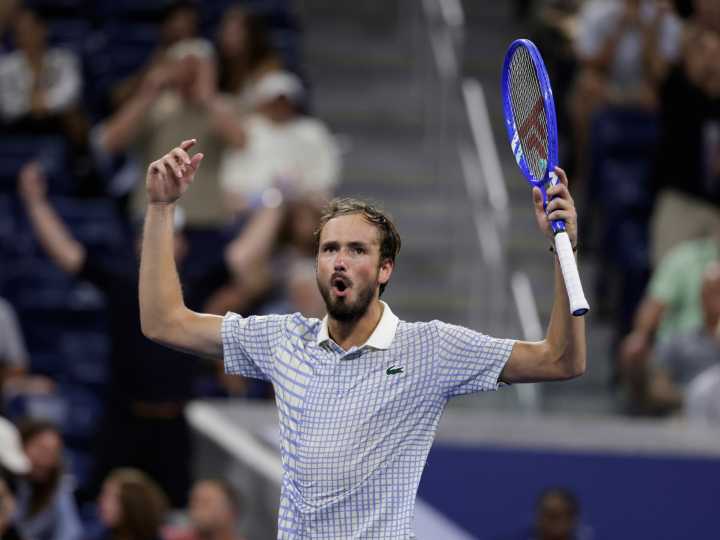 Former world no 1 Medvedev erupts after media mishap during US Open loss
