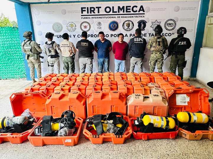 Caen dos "piratas" por robo a plataforma de Pemex en Campeche