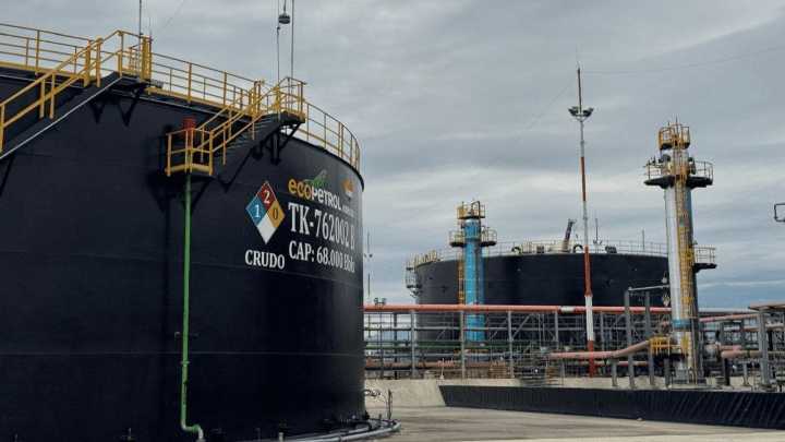 El beneficio neto de Ecopetrol se desploma un 33,2 % en el primer semestre del 2025