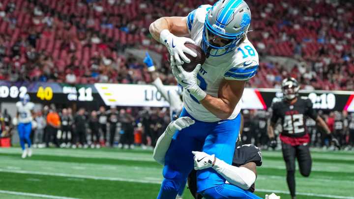 Detroit Lions rookie WR Isaac TeSlaa making people notice him