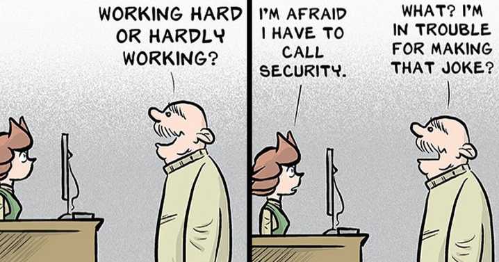 29 Humorous Comics By Stephen Beals Illustrating Absurd Situations Retail Workers Face Daily