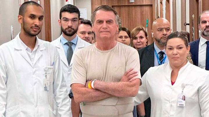 Bolsonaro no se alimenta y tiene un cuadro de vómitos