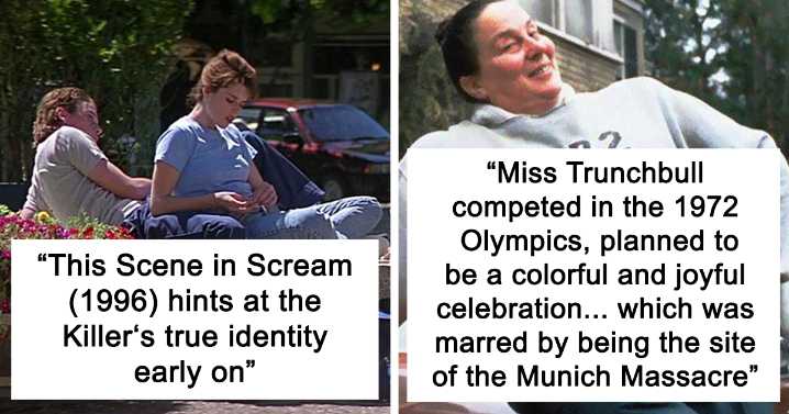 40 Easter Eggs And Hidden Details From Popular Films, As Shared In This Group