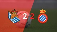 LaLiga EA Sports: En un emocionante partido, Real Sociedad y Espanyol empataron 2