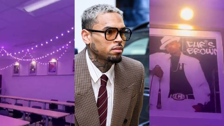 Chris Brown-Themed "Lounge" Classroom Sparks Mixed Reactions