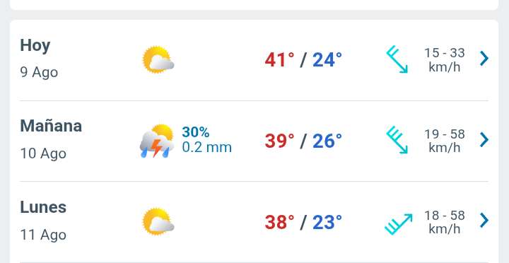 Día soleado con temperatura hasta 41°C en Juárez
