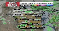 Cool and quiet overnight with increased chance of showers tomorrow afternoon