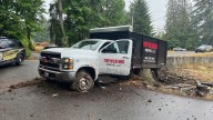Police arrest suspect after stolen dump truck chase