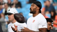 Browns’ Myles Garrett cited for speeding following Panthers game