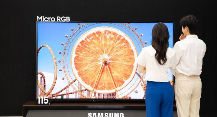 El televisor gigante de Samsung: 115 pulgadas con retroiluminación LED RGB a escala micro 
