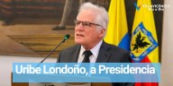 Con 79 años, Miguel Uribe Londoño entra en la ruta hacia la Presidencia de Colombia.
