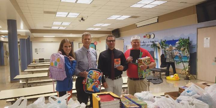 “Pack the Bus” supplies delivered to South Sioux City Community School District