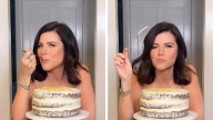 'Saved by the Bell' Alum Tiffani Thiessen Eats Naked Cake, Naked, on Camera