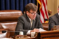 Strong talks government spending, national security in one