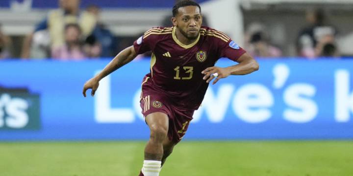 Venezuela sufre una importante baja a dos semanas para las eliminatorias