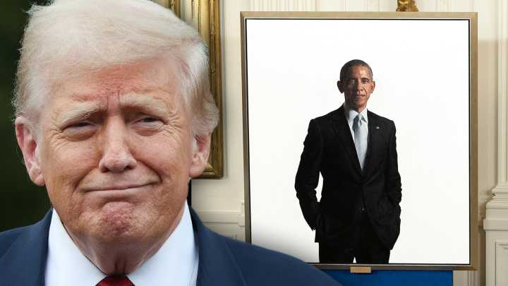 Donald Trump Reportedly Moves Portrait of Barack Obama to Hidden Stairwell