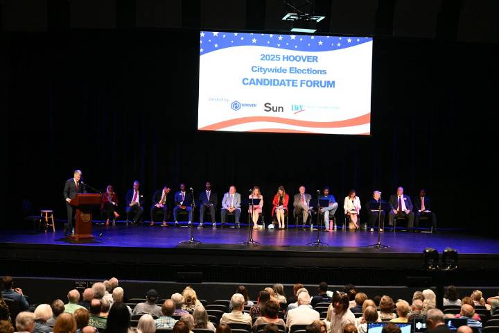 Hoover mayoral, council candidates share views at 2025 election forum