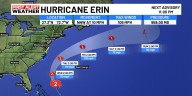 ERIN to bring life threatening waves and surge