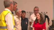 Sánchez visita Ourense y León, algunas de las zonas más afectadas por los incendios