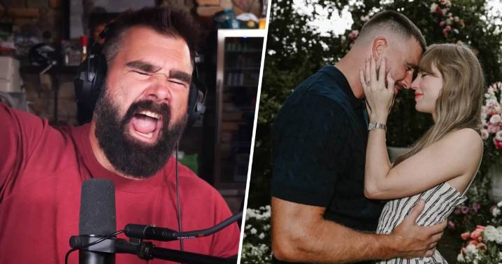 Jason Kelce's Message to Travis and Taylor Swift After Engagement News