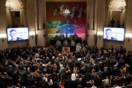 Llenan la clase política colombiana y familiares el Capitolio para despedir a Uribe Turbay