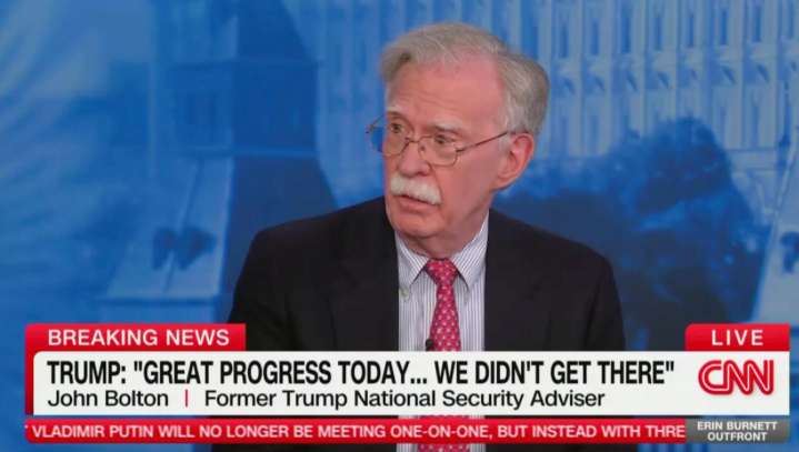John Bolton: Trump Looked ‘VERY Tired’ Next to Putin
