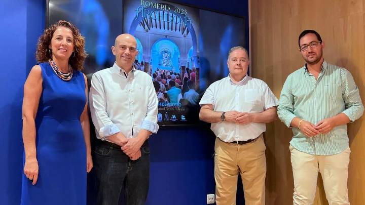 Romería nocturna en Archidona al Santuario de la Virgen de Gracia