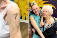 Grandma, 87, and Granddaughter Get Matching Hummingbird Tattoos (Exclusive)